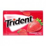 Trident Strawberry Twist Sugarfree Gum - 14 Sticks